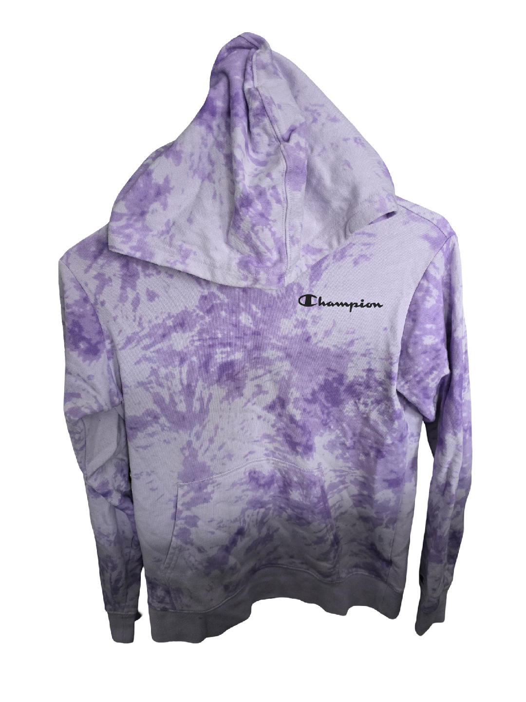 Champion Purple Tie-Dye Hoodie - photo 2