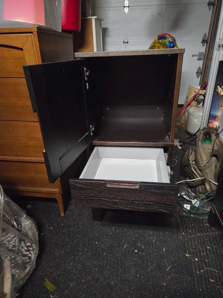 Dark Brown Cabinet with Drawer image indicator(2)