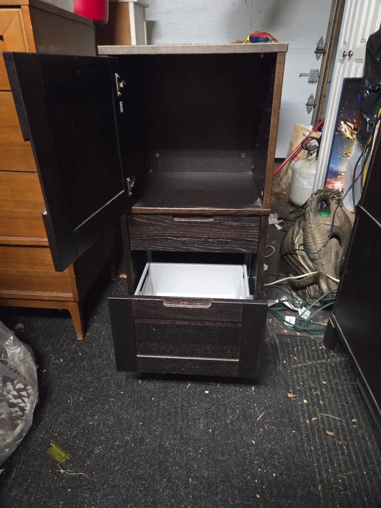 Dark Brown Cabinet with Drawer image indicator(3)