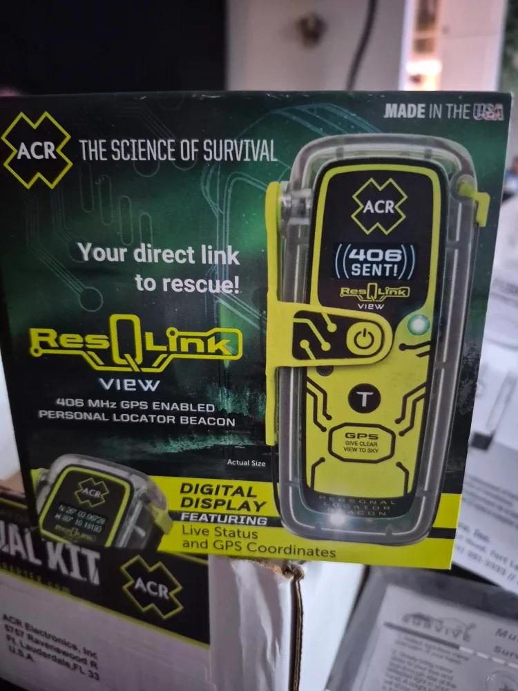 ACR ResQLink View Personal Locator Beacon Survival Kit