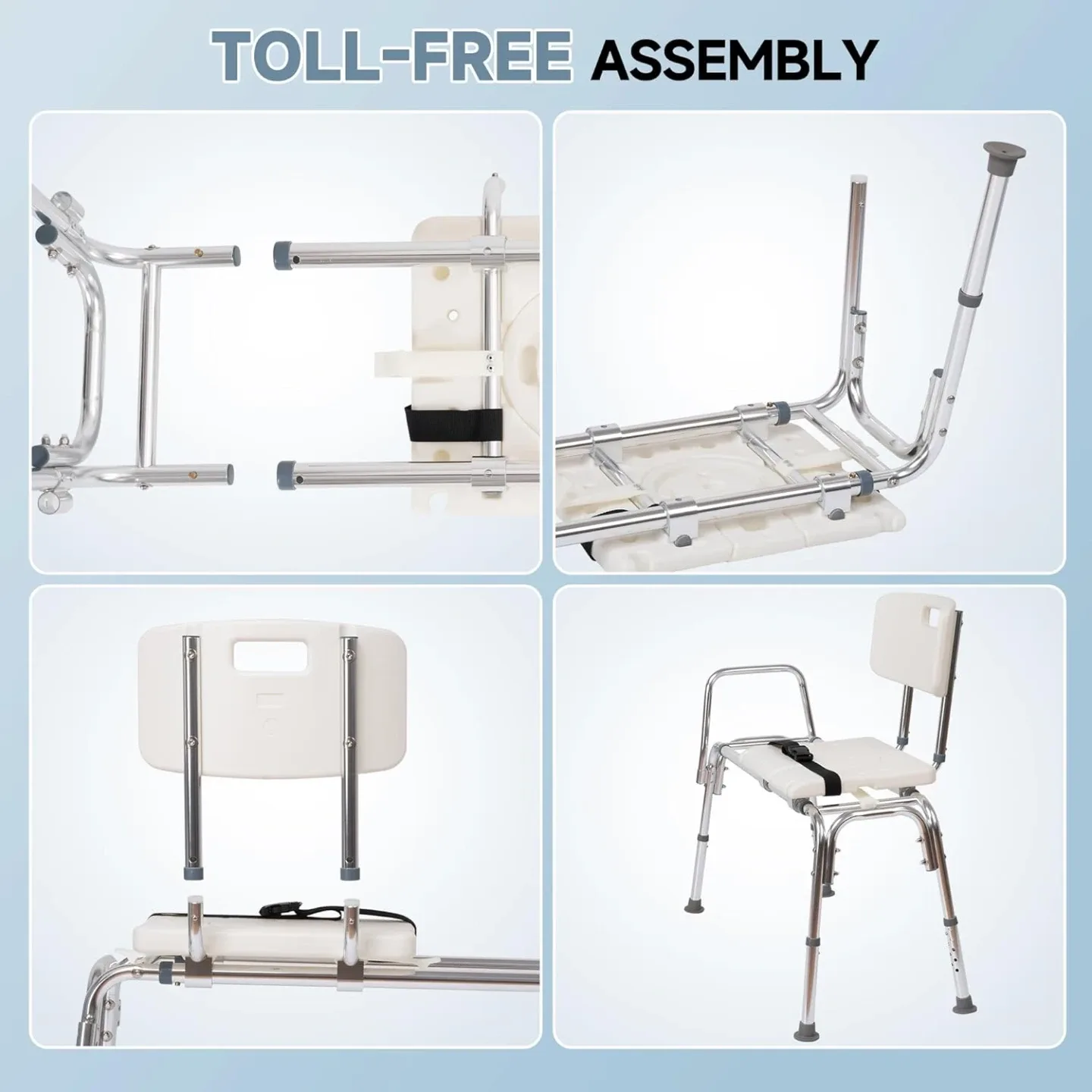 Sliding Bathtub Shower Chair BNIB image indicator(10)