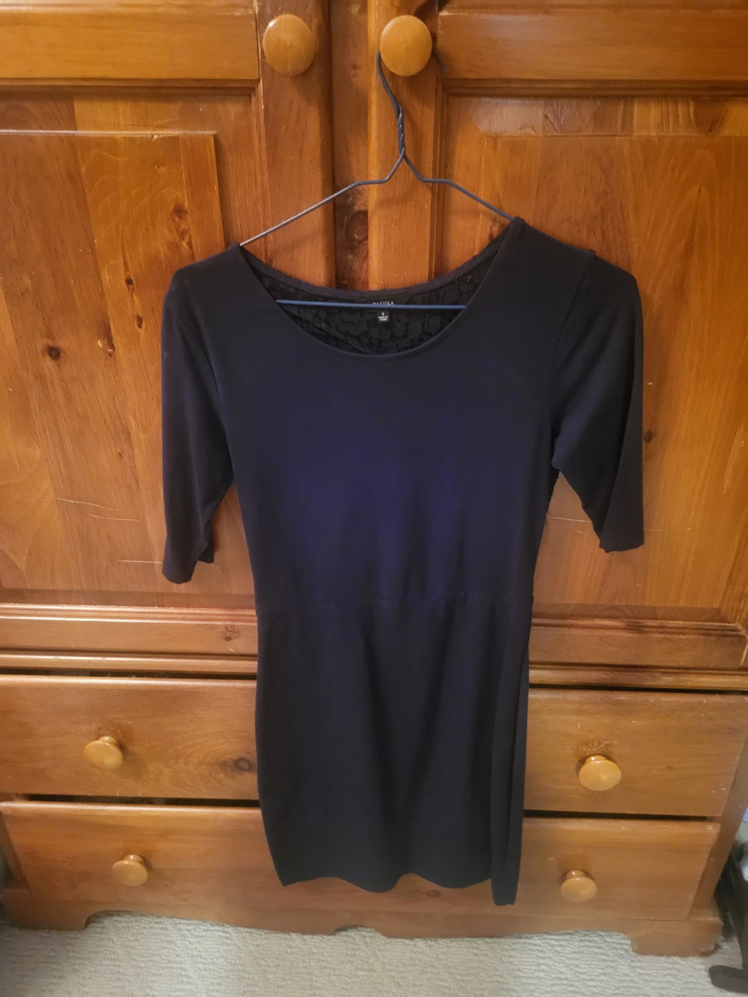 Aritizia Talula navy blue dress Size S