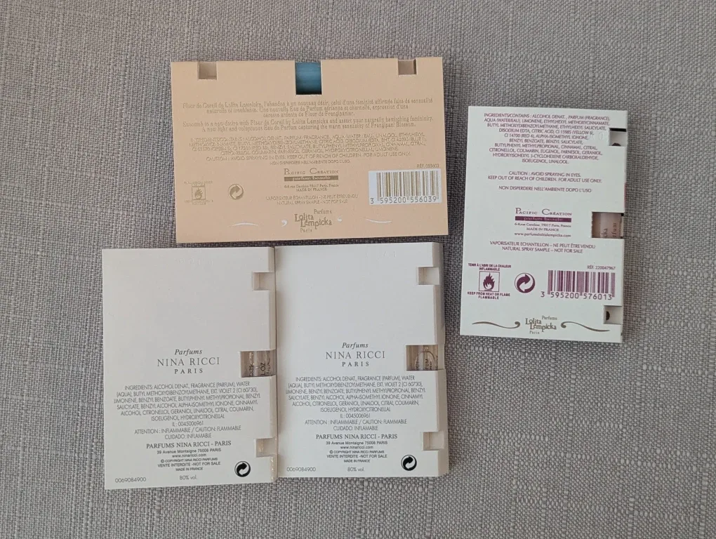 Perfume sample lot - Lolita Lempicka & Nina Ricci image indicator(2)