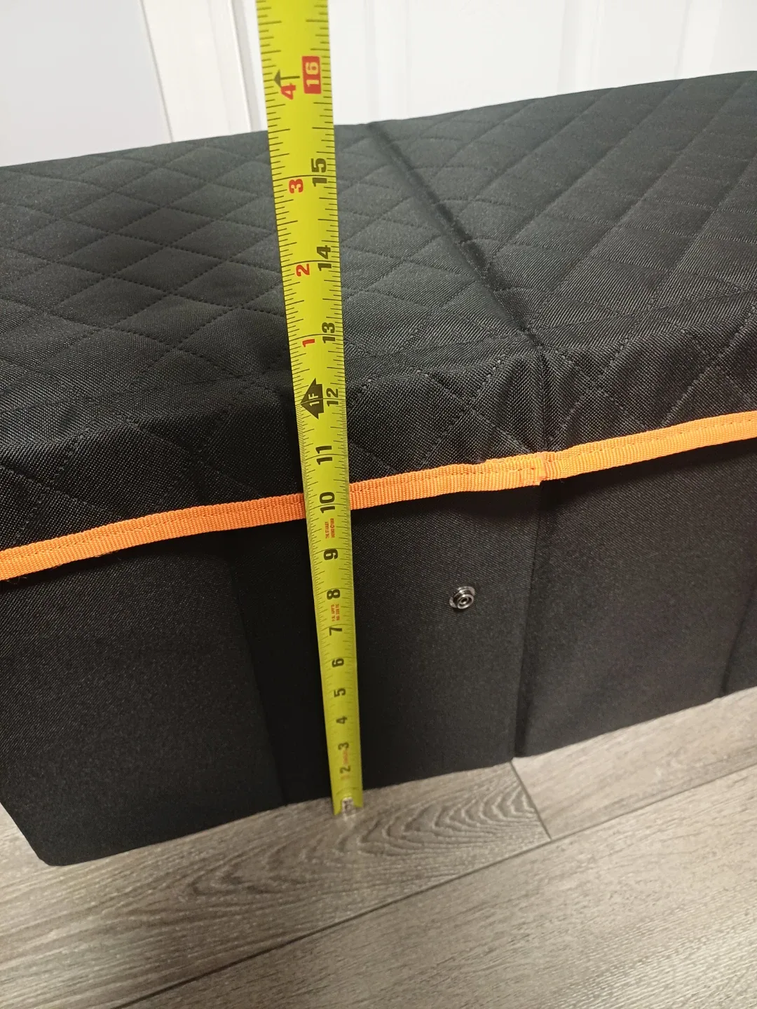 Collapsible Car Trunk Organizer - Black & Orange image indicator(3)