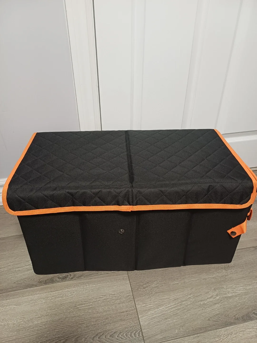 Collapsible Car Trunk Organizer - Black & Orange image indicator(9)