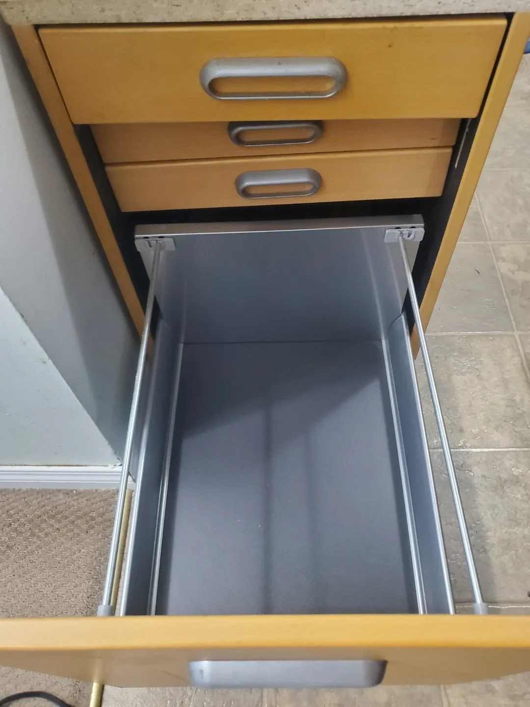 Wooden 4-Drawer Cabinet image indicator(2)