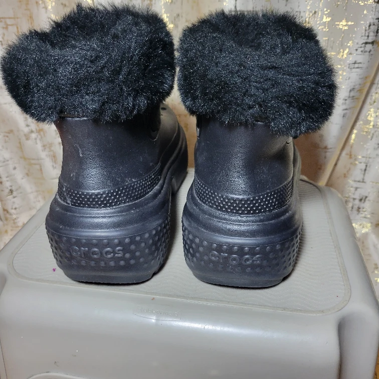 Crocs Black Fur Lined Boots - photo 4