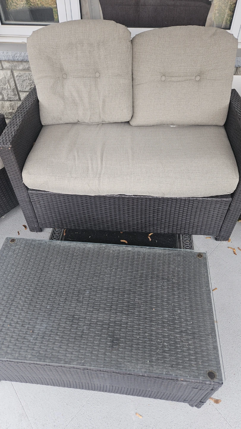 Patio Set - Loveseat, Chairs, Table - photo 3