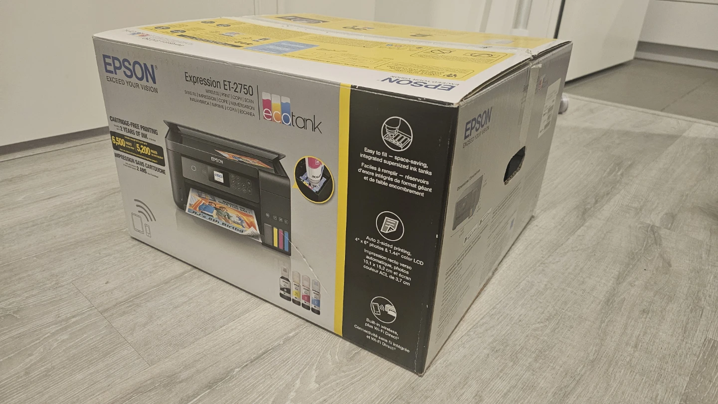 Epson Expression ET-2750 Printer + Rolland Enviro A4 Copy Paper