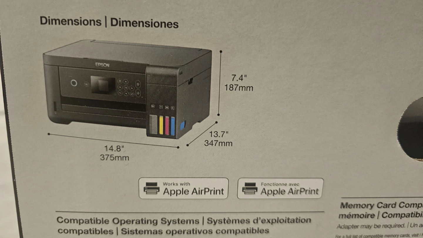 Epson Expression ET-2750 Printer + Rolland Enviro A4 Copy Paper - photo 2