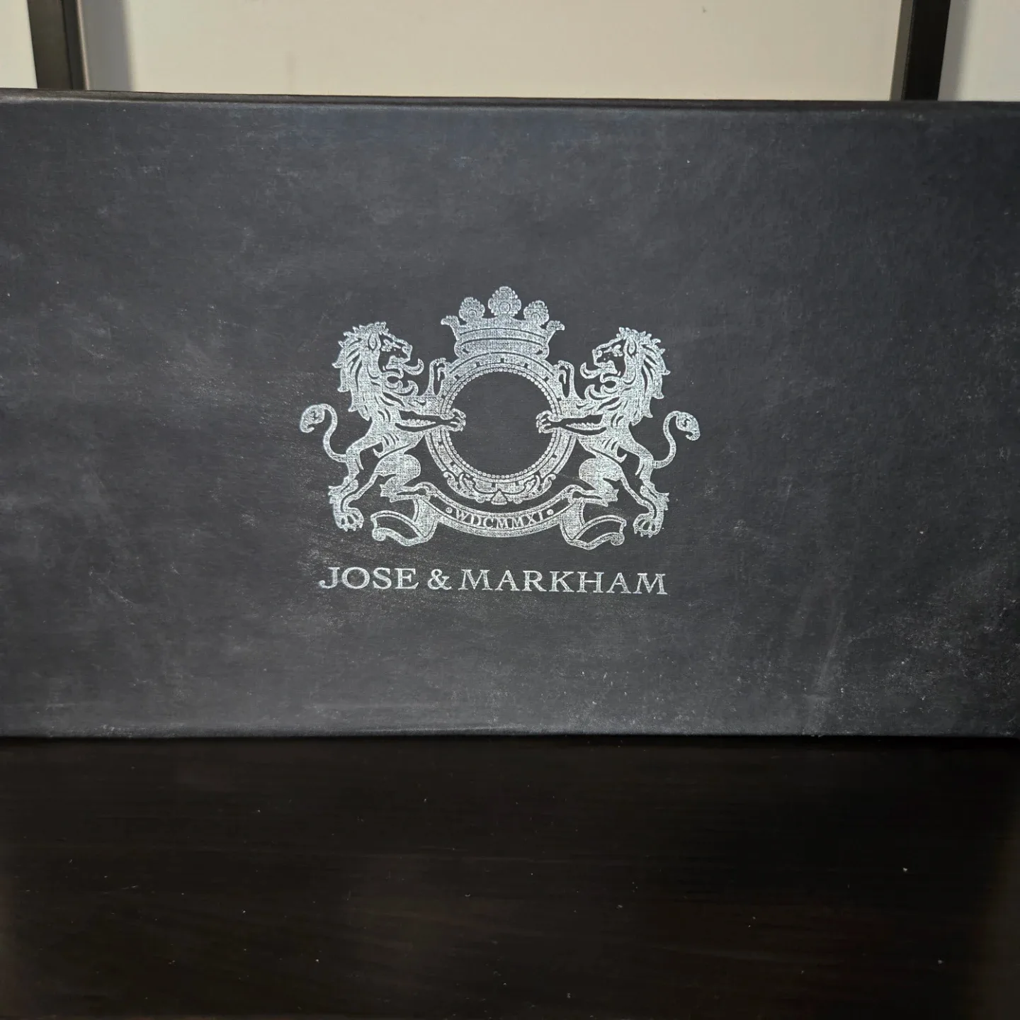 Jose & Markham Brown Leather Dress Shoes - Size 8 image indicator(9)