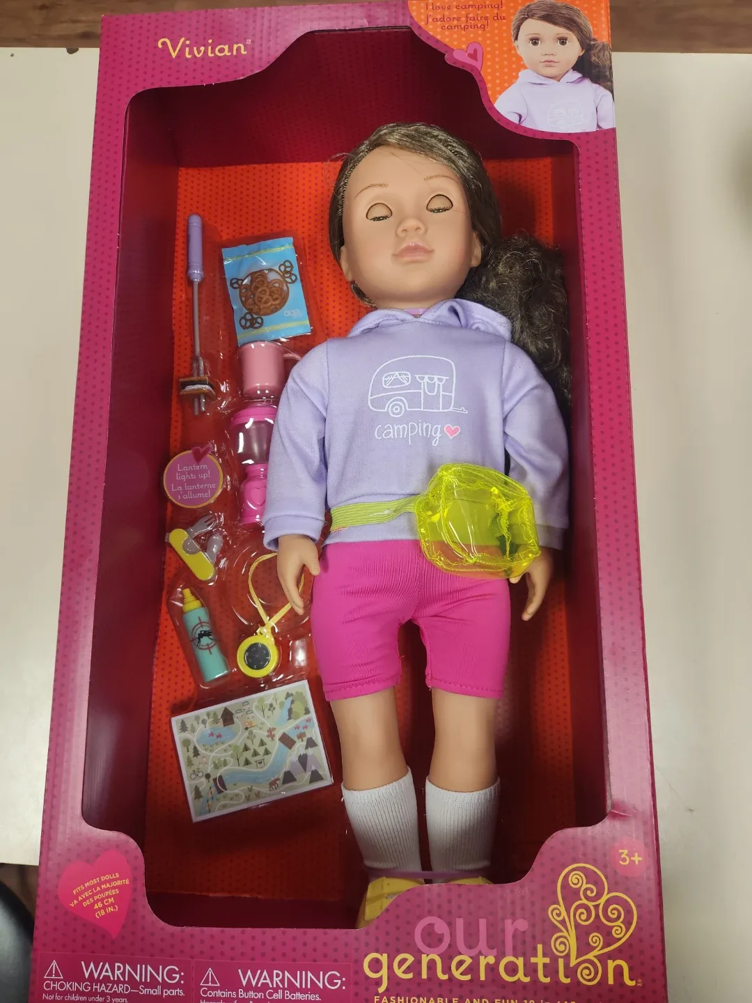 Our Generation Vivian Doll - Camping Outfit