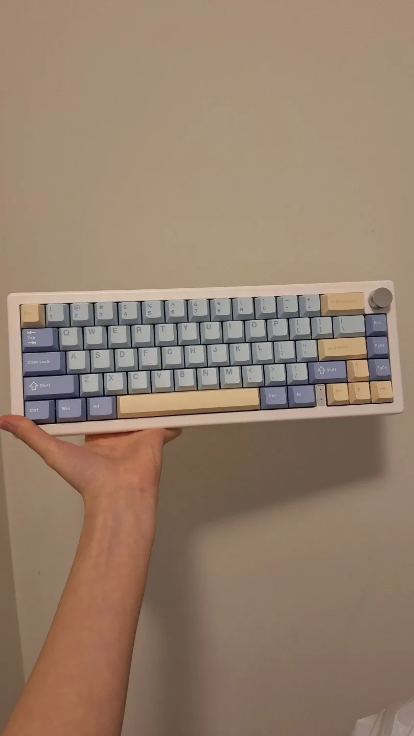 ZUKEA GMK67 Mechanical Keyboard - White image indicator(2)