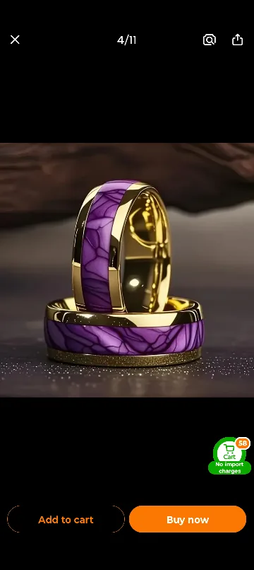 12pcs/set Fashion Rings Bohemian style image indicator(3)