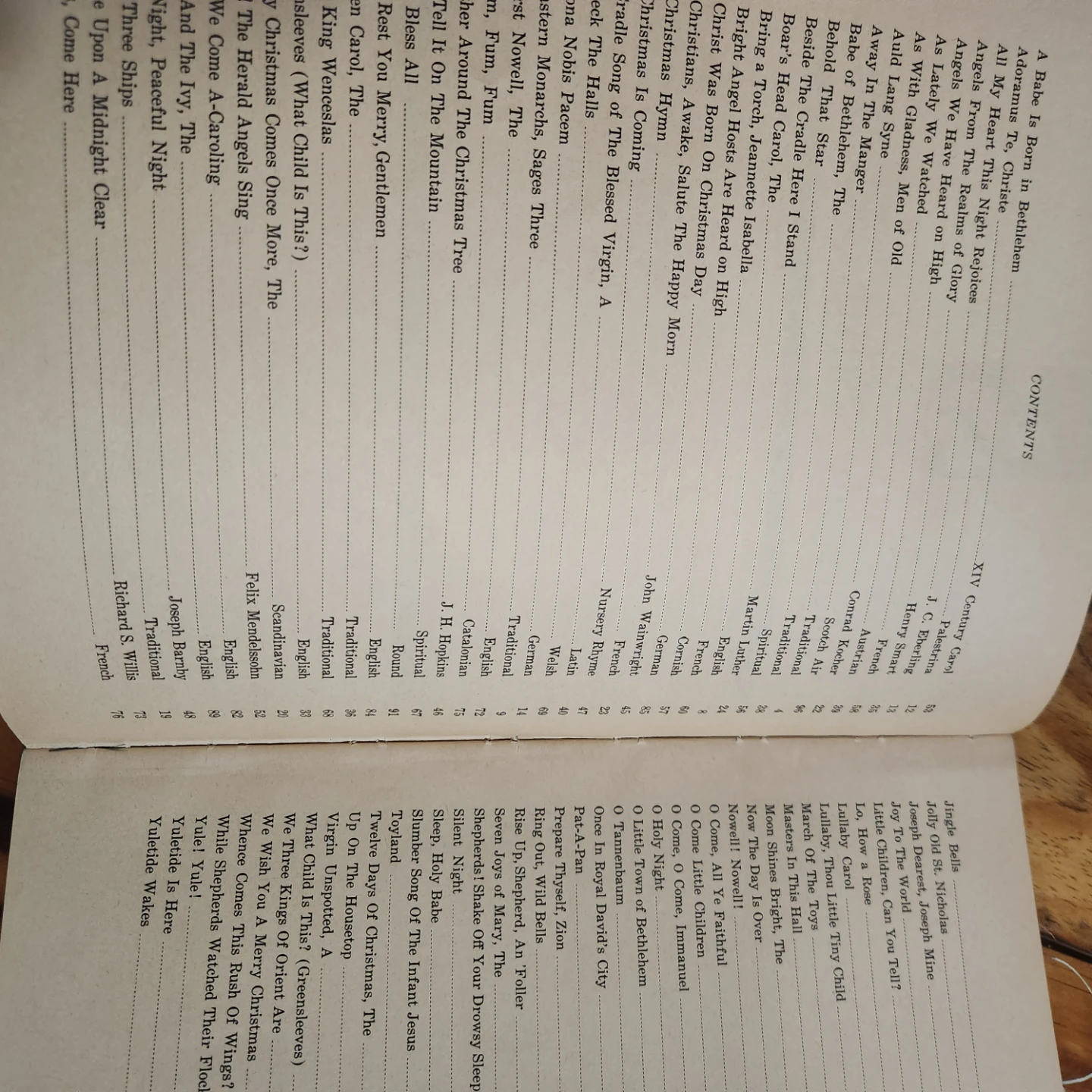 Vintage Christmas Sing Along Book with music and lyrics - photo 3