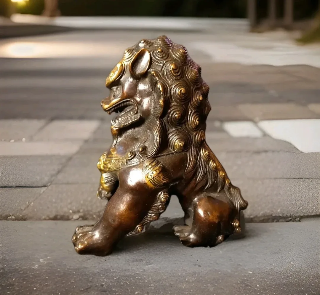 🧡Chinese Guardian Lion🧡often referred to as a Foo Dog🧡 image indicator(6)