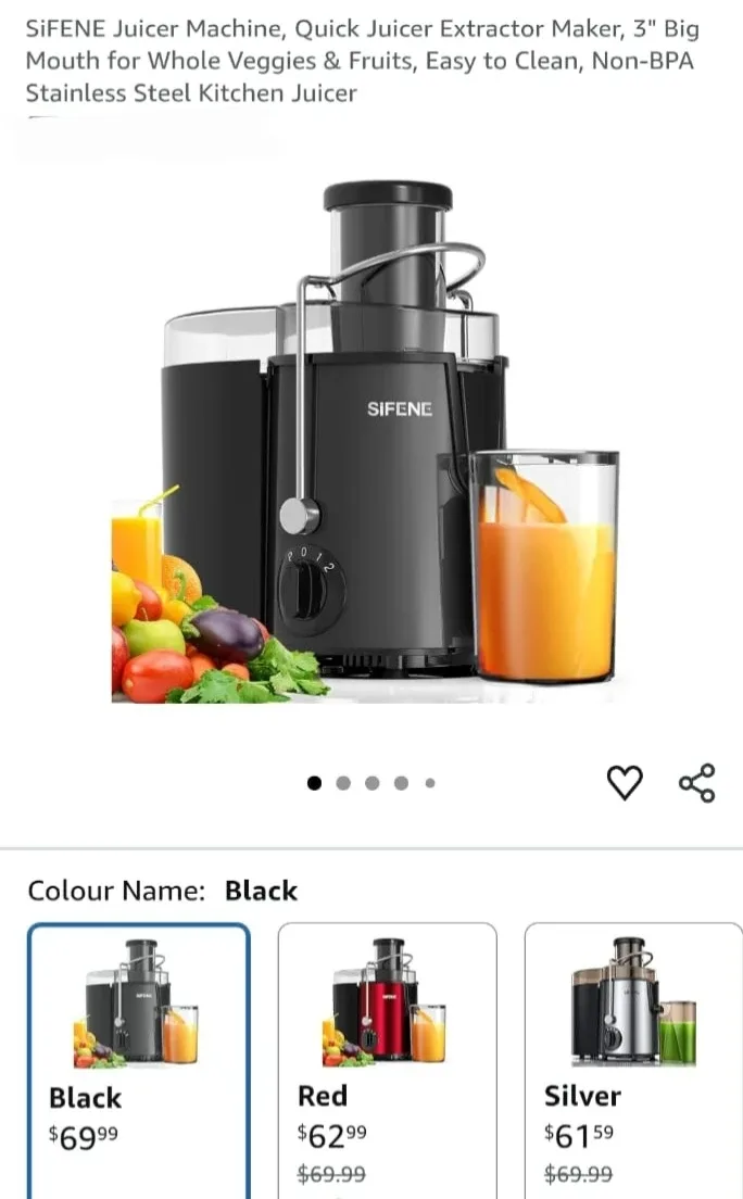 Juicer - brand new in box image indicator(7)