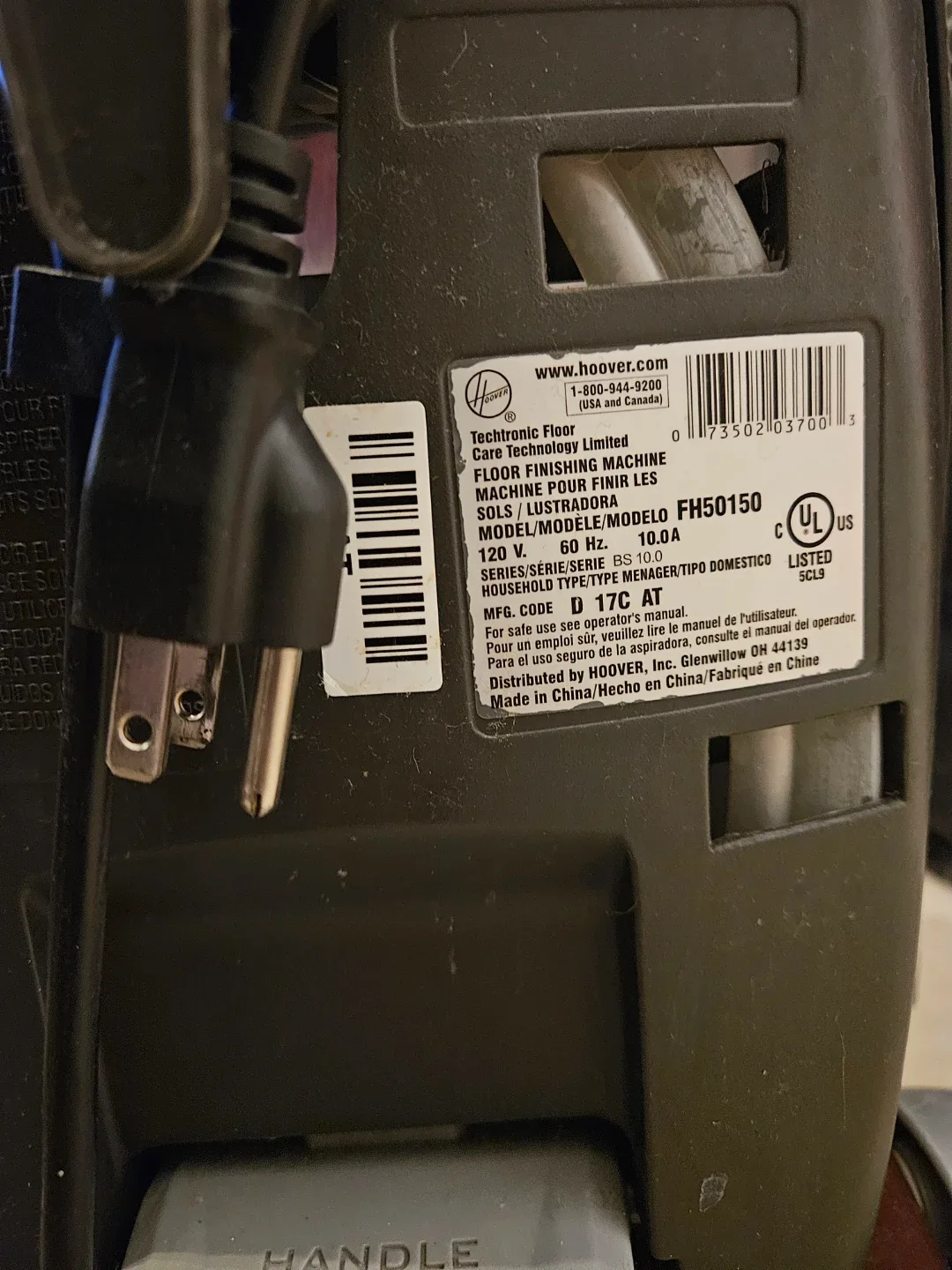 Hoover FloorMate Deluxe Floor Cleaner FH50150 image indicator(2)