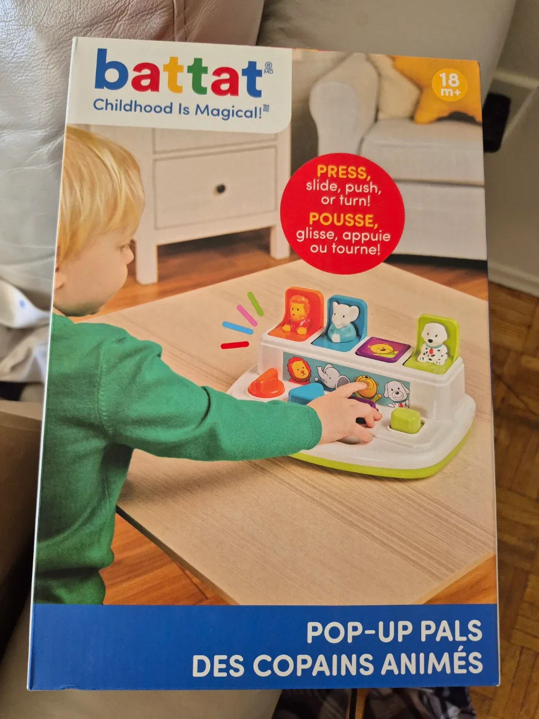 Battat Pop-Up Pals Toy - Ages 18m+ image indicator(4)