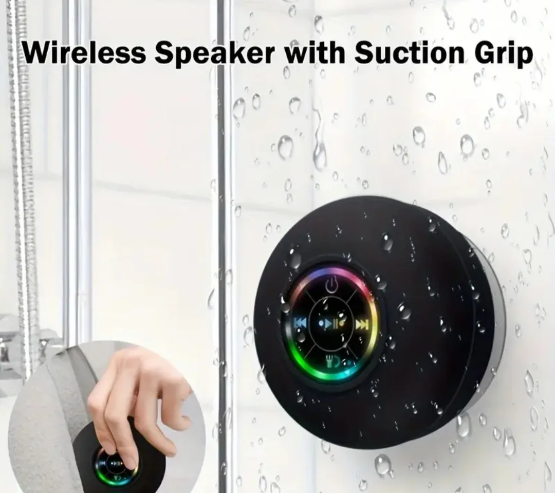 💦 Wireless Shower Portable/Speaker 🔊 Sing. Splash. Anywhere. image indicator(4)