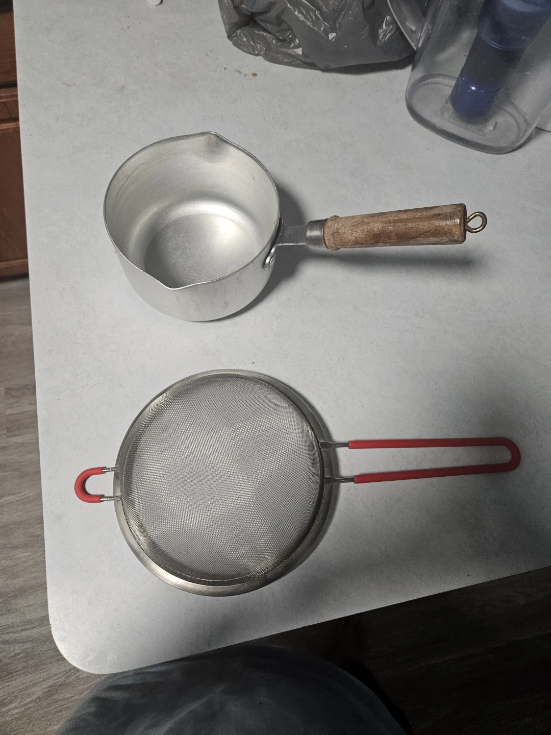 Saucepan and Strainer Set