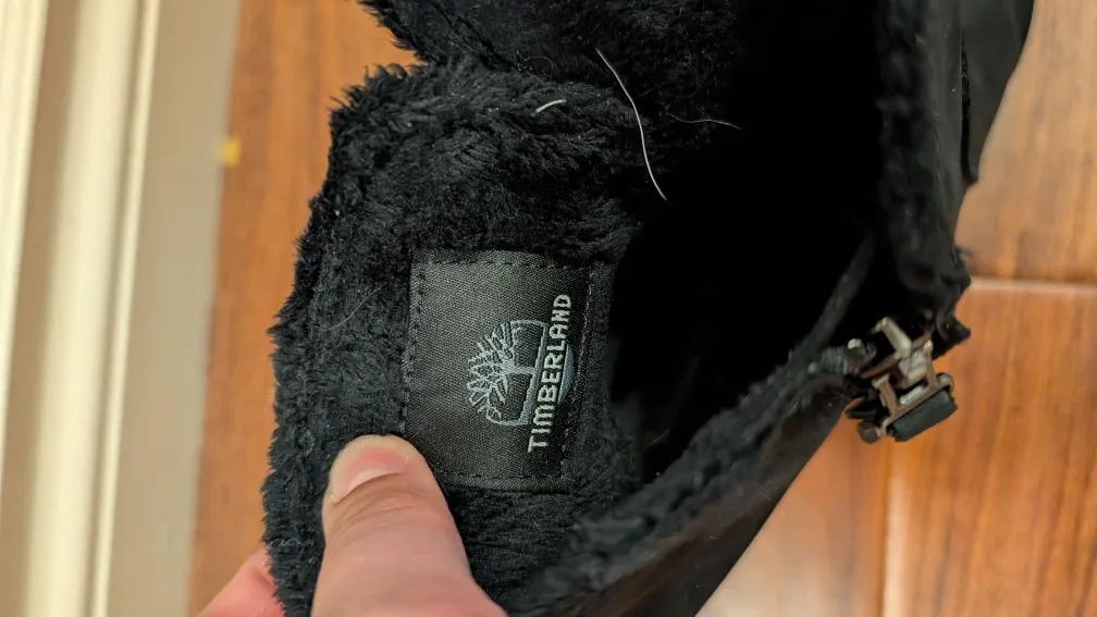 Timberland Black Ankle Boots, Women's US 9 image indicator(4)