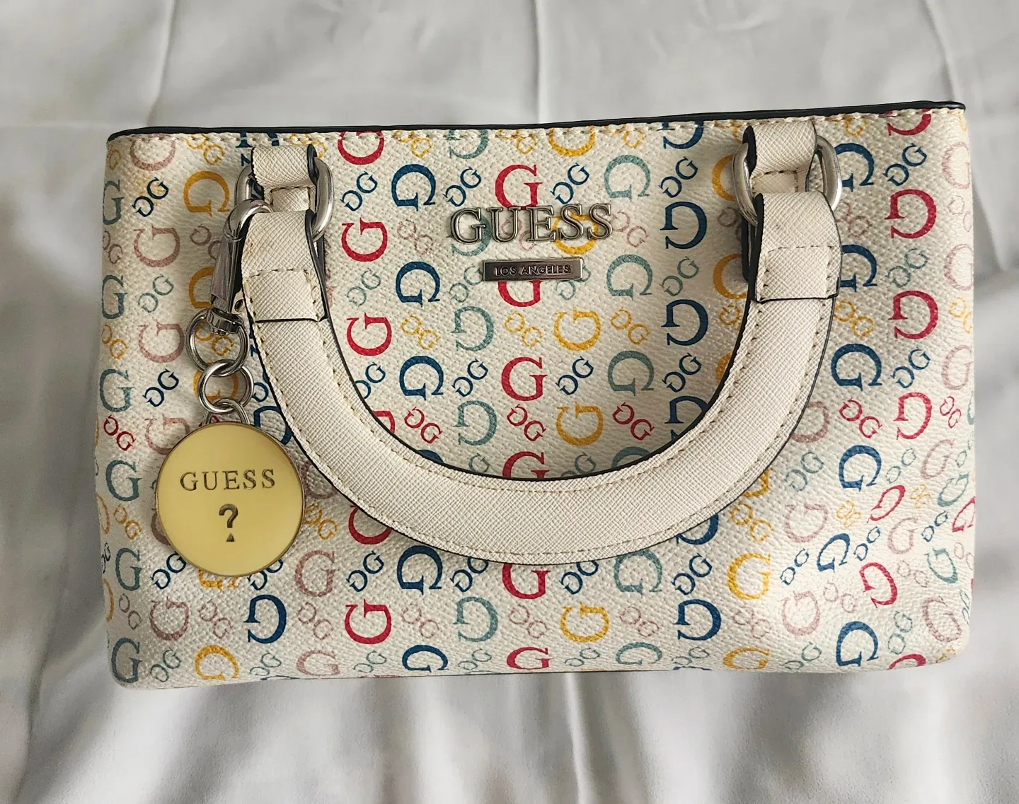 Guess Satchel Bag - Multi-coloured , like new thumbnail