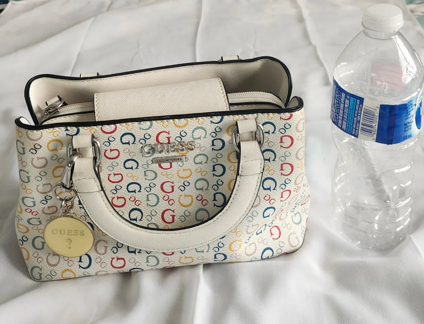 Guess Satchel Bag - Multi-coloured , like new image indicator(4)