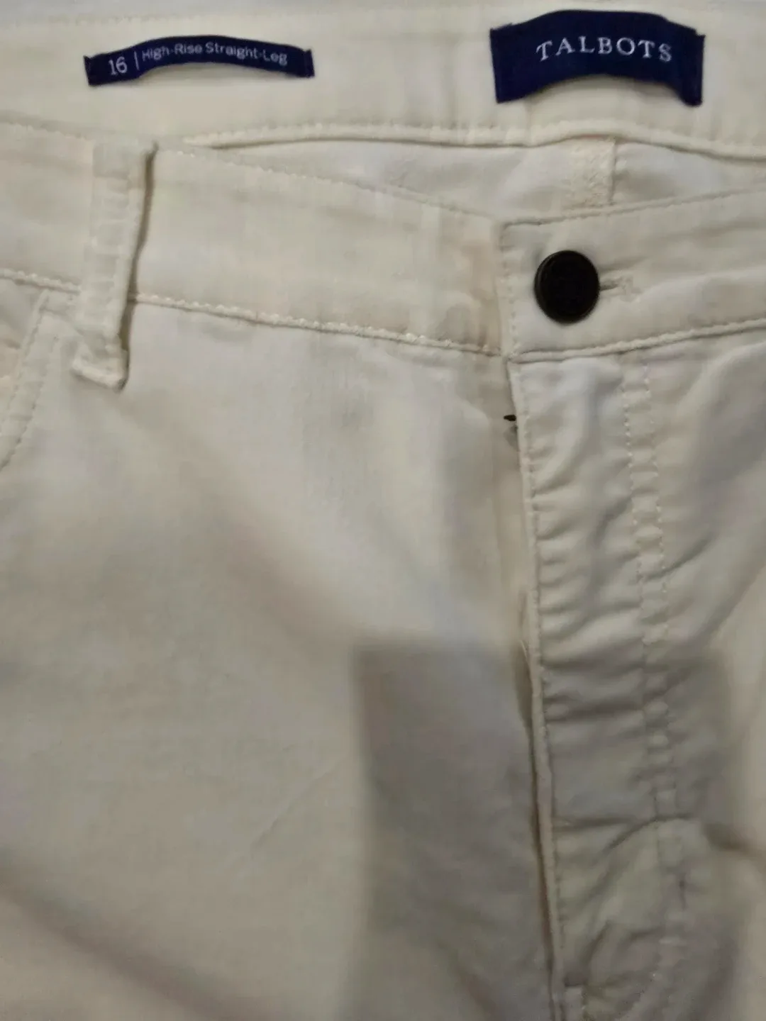 Talbots High-Rise Straight-Leg Pants - Size 16 image indicator(2)