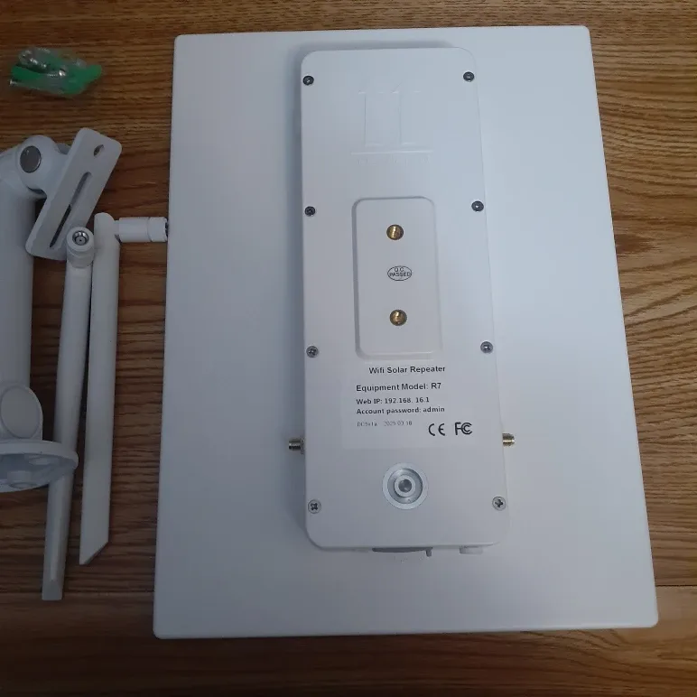 WiFi Extender Signal Booster Solar Battery Outdoor image indicator(3)