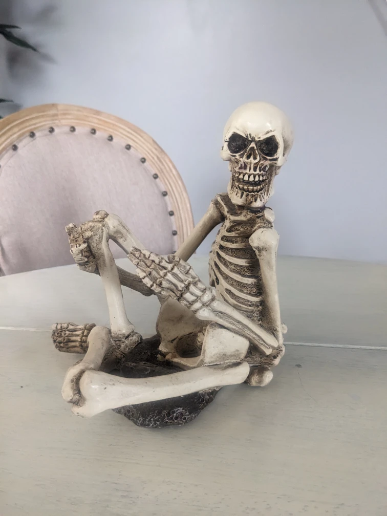 Skeleton Wine Bottle Holder - photo 2