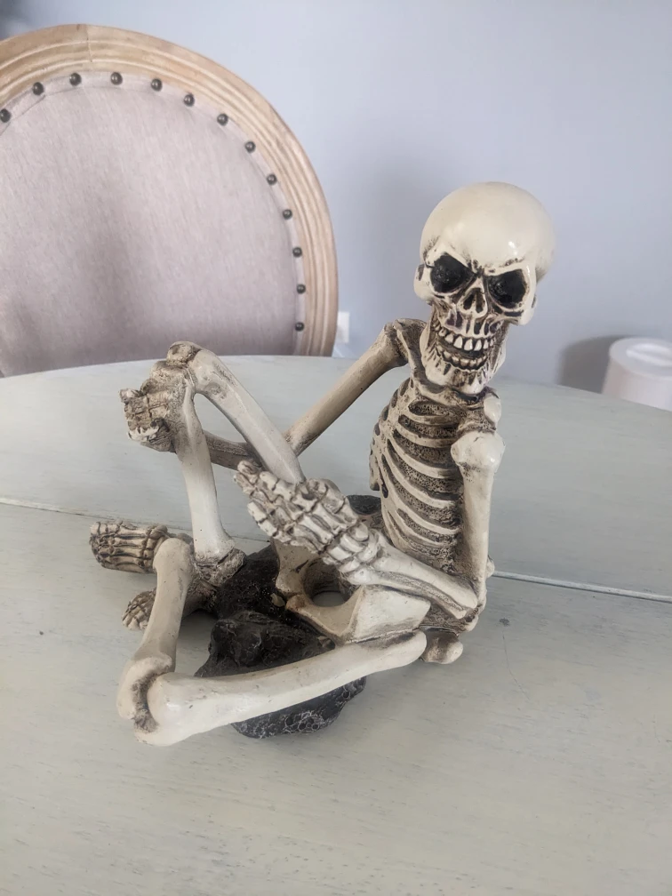 Skeleton Wine Bottle Holder - photo 3