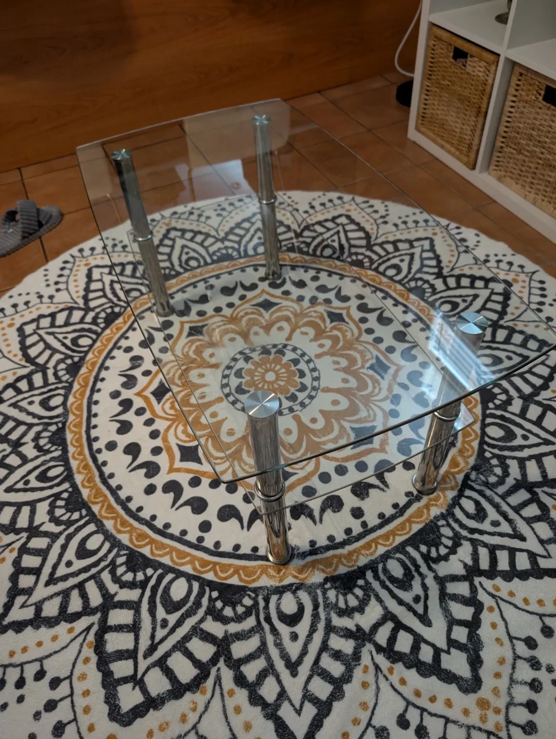 Glass Coffee Table image indicator(3)