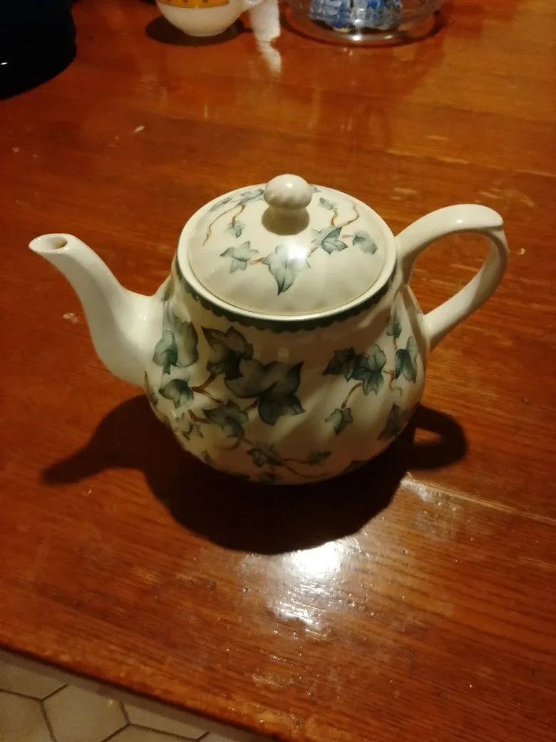 Vintage Floral Teapot image indicator(3)