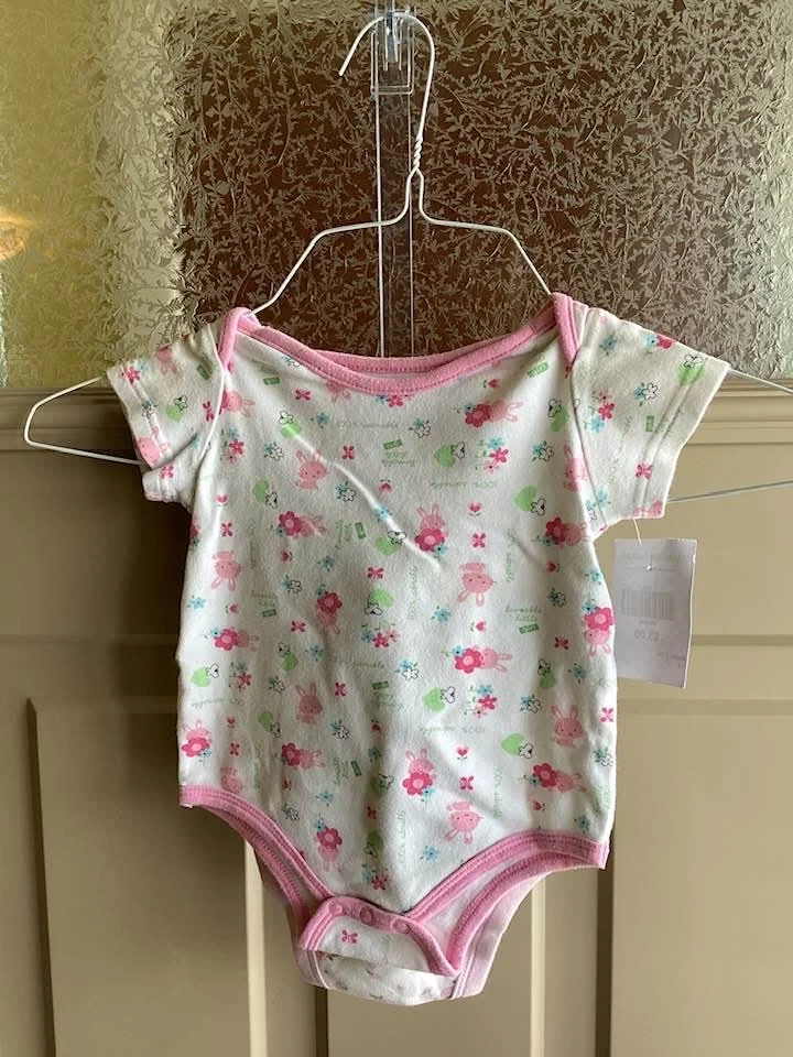 Girls sz 3-6 months onesie shirts, $2 each - photo 5