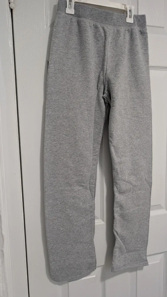 Hanes EcoSmart Youth L Gray Sweatpants