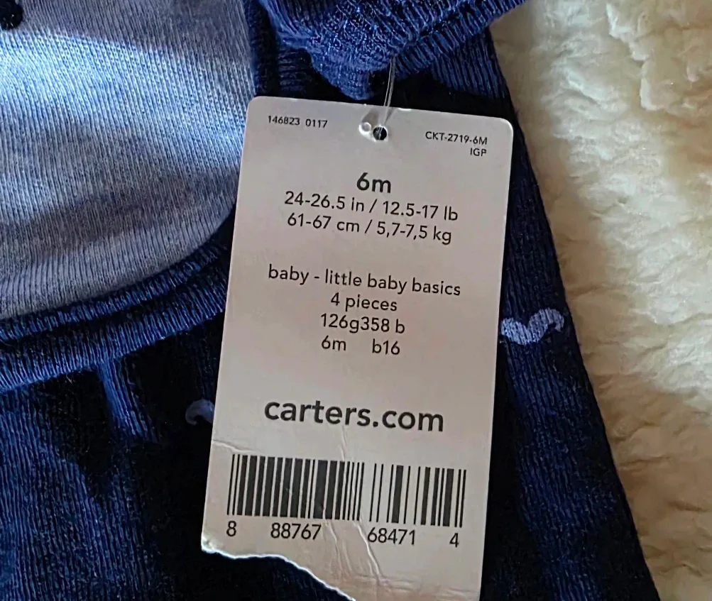 4 piece baby boy outfit 6mnths image indicator(3)