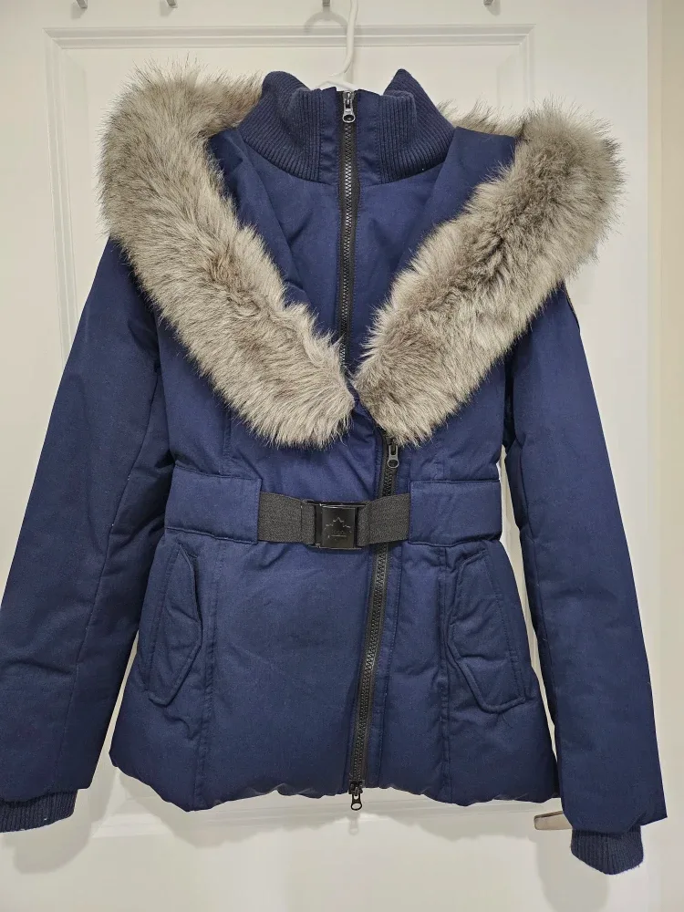 Toboggan Winter Jacket with Fur Trim thumbnail
