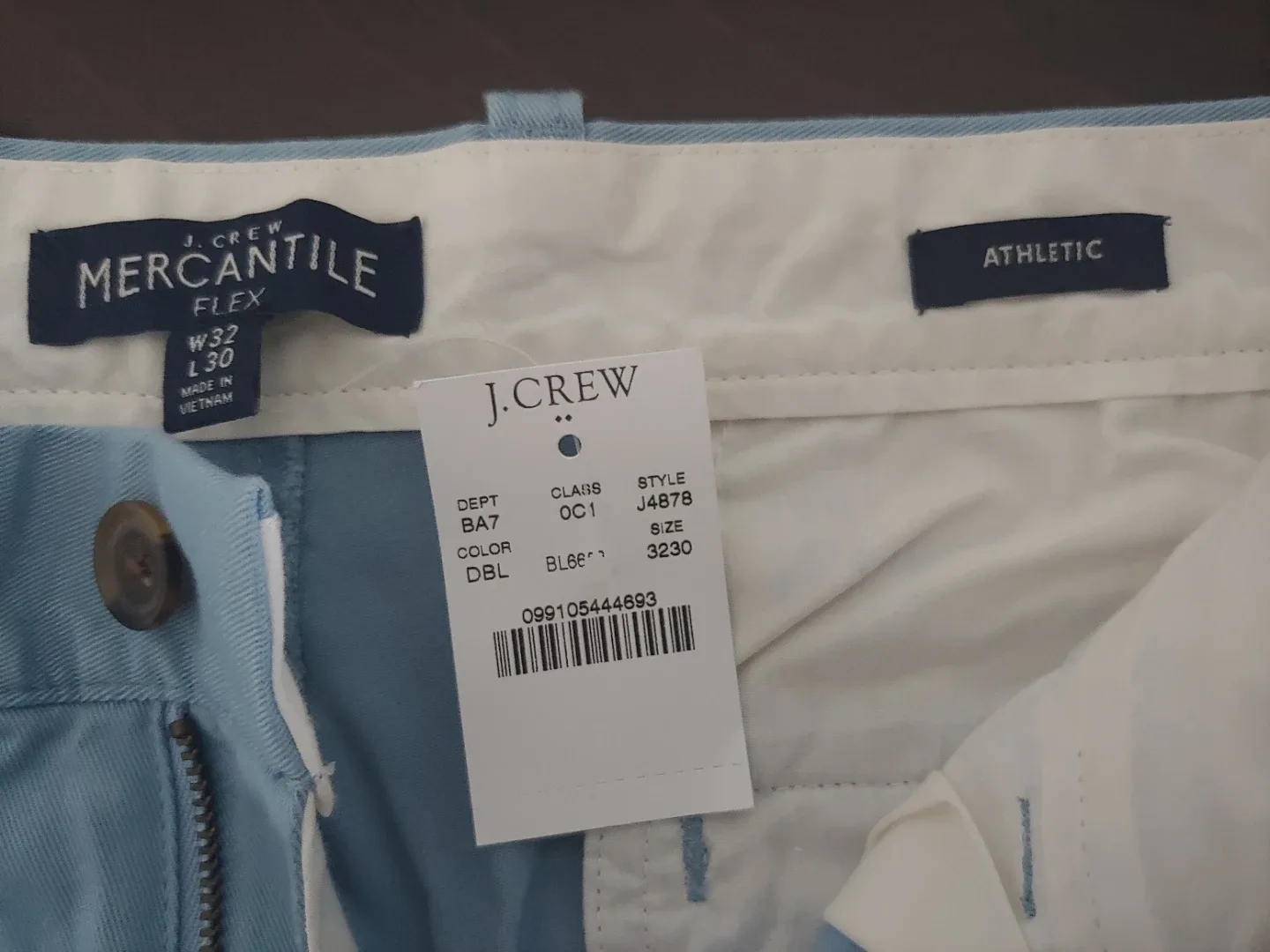 New J.Crew Mercantile Athletic Flex Pants 32x30 image indicator(2)