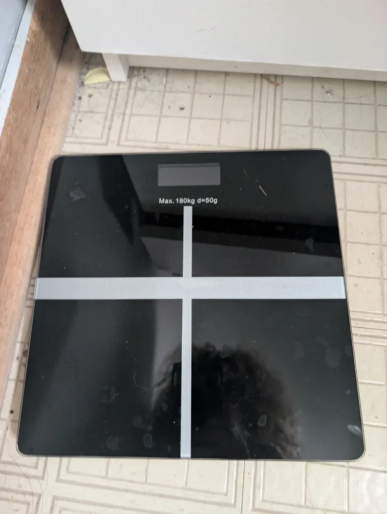 Digital Bathroom Scale - Black