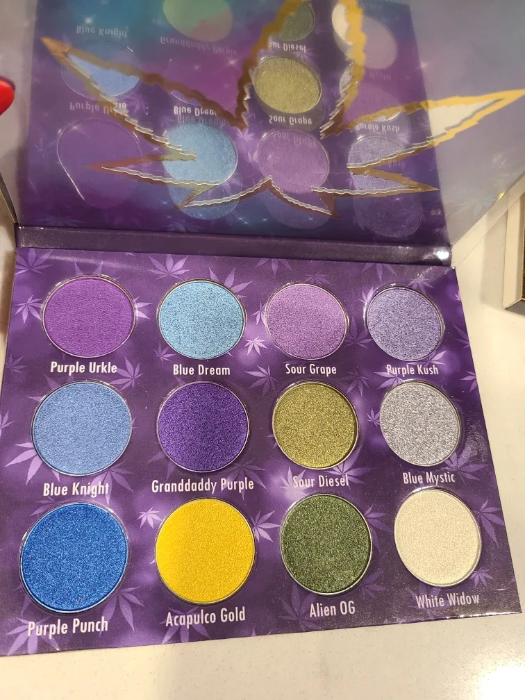 Peachy Queen Cosmetics Purple Haze Eyeshadow Palette