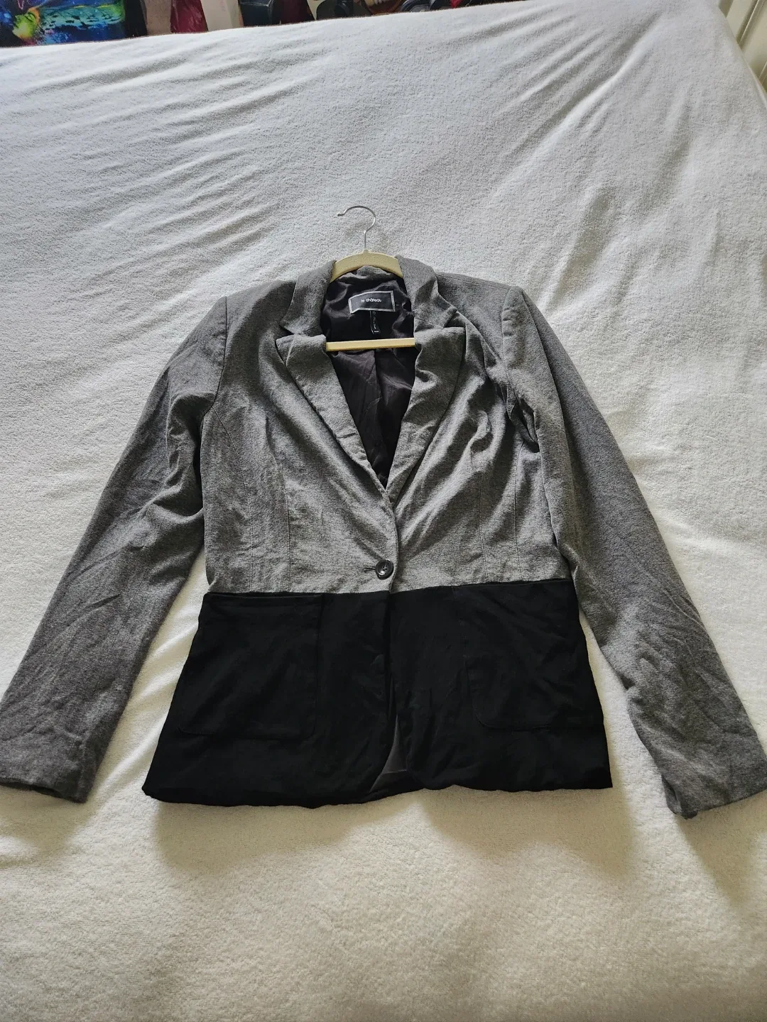 Le Chateau Grey & Black Blazer - Size M/M(ONLY PICK UP) thumbnail
