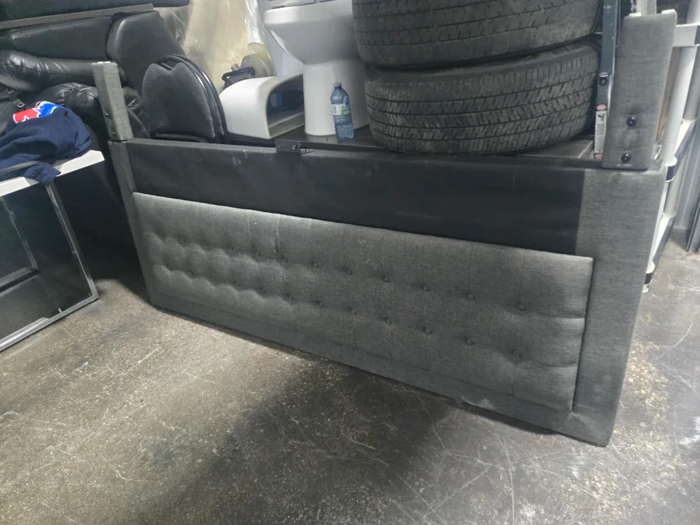 Upholstered Headboard - Grey