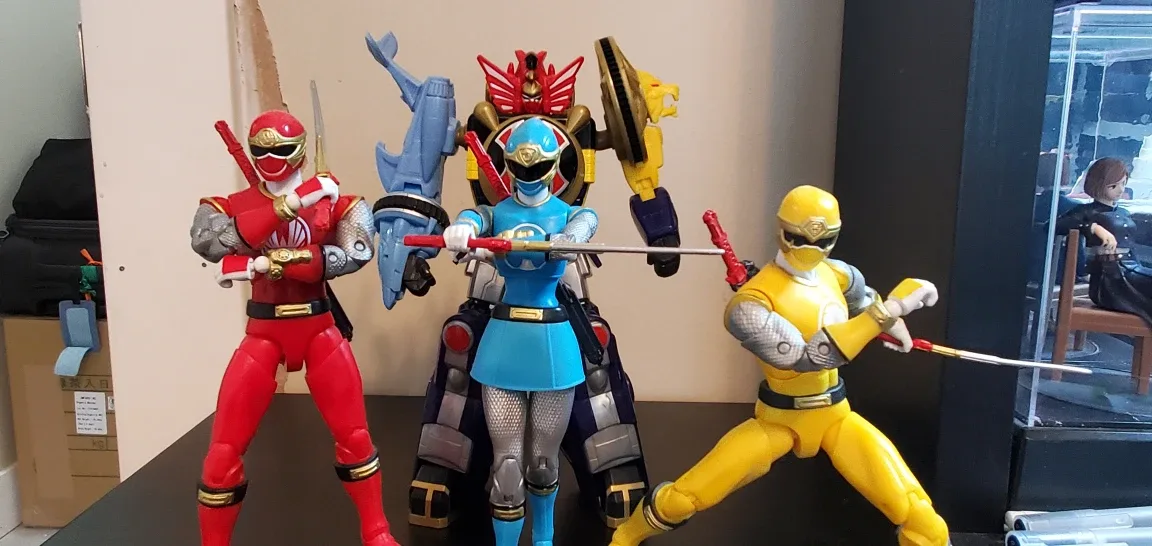 Power Rangers Ninja Storm Action Figures Set image indicator(2)