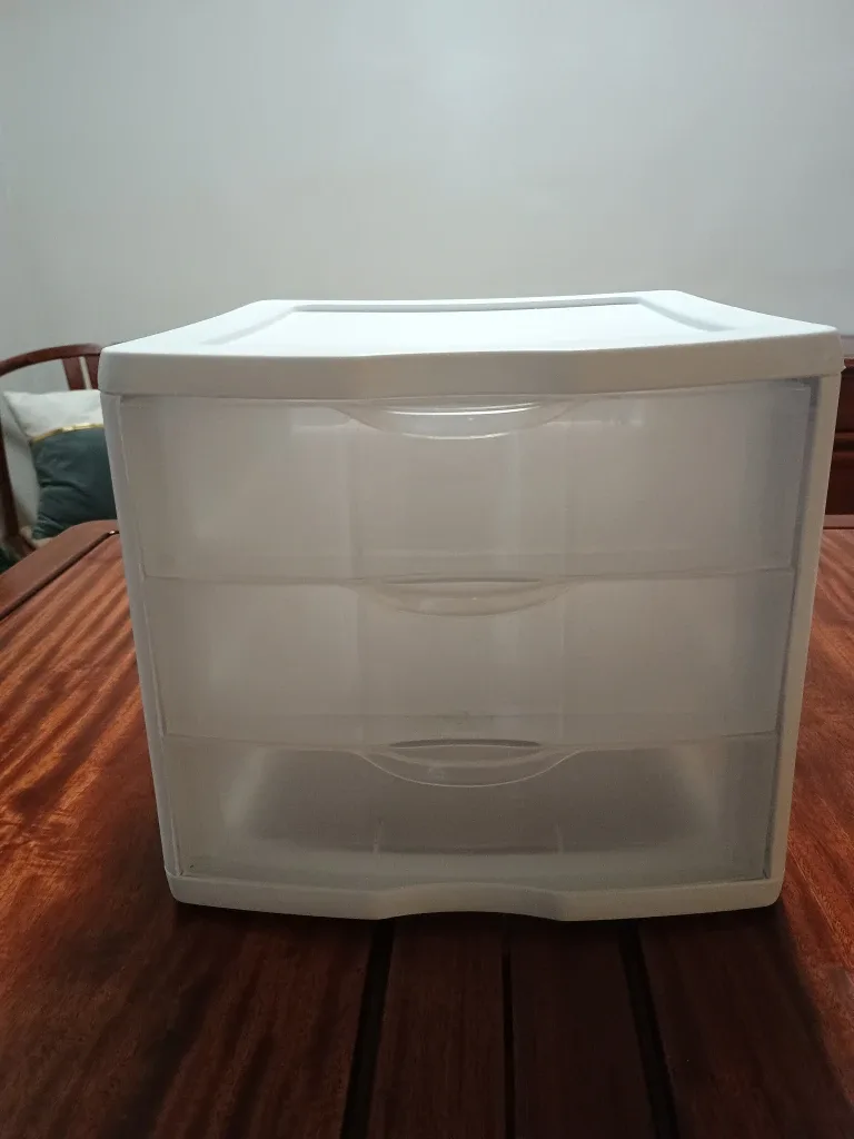 Sterilite 3-Drawer Mini Storage Chest - White