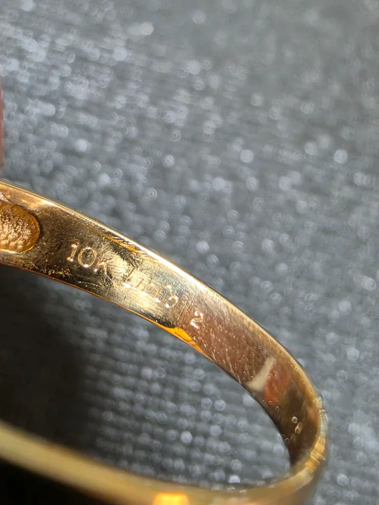 10K Gold Diamond ring image indicator(2)