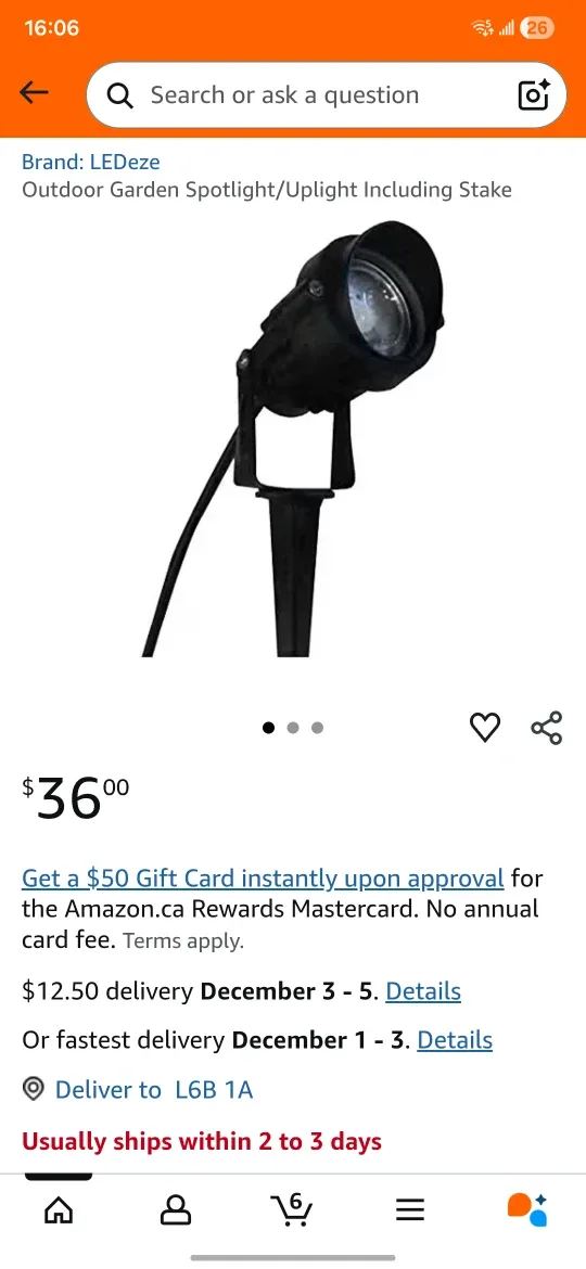 LEDeze Outdoor Garden Spotlight/Uplight image indicator(2)