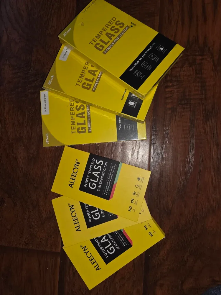 New Aleeecyn & JETech Tempered Glass Screen Protectors image indicator(4)