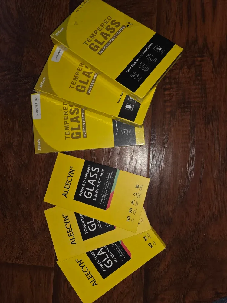 New Aleeecyn & JETech Tempered Glass Screen Protectors image indicator(5)