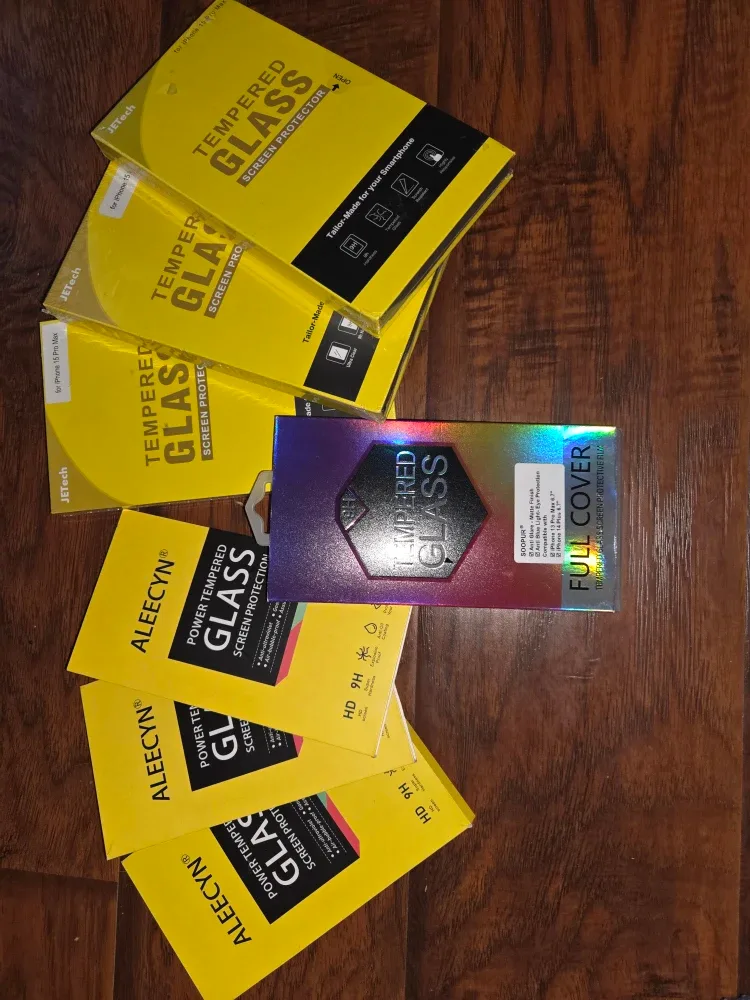 New Aleeecyn & JETech Tempered Glass Screen Protectors image indicator(6)